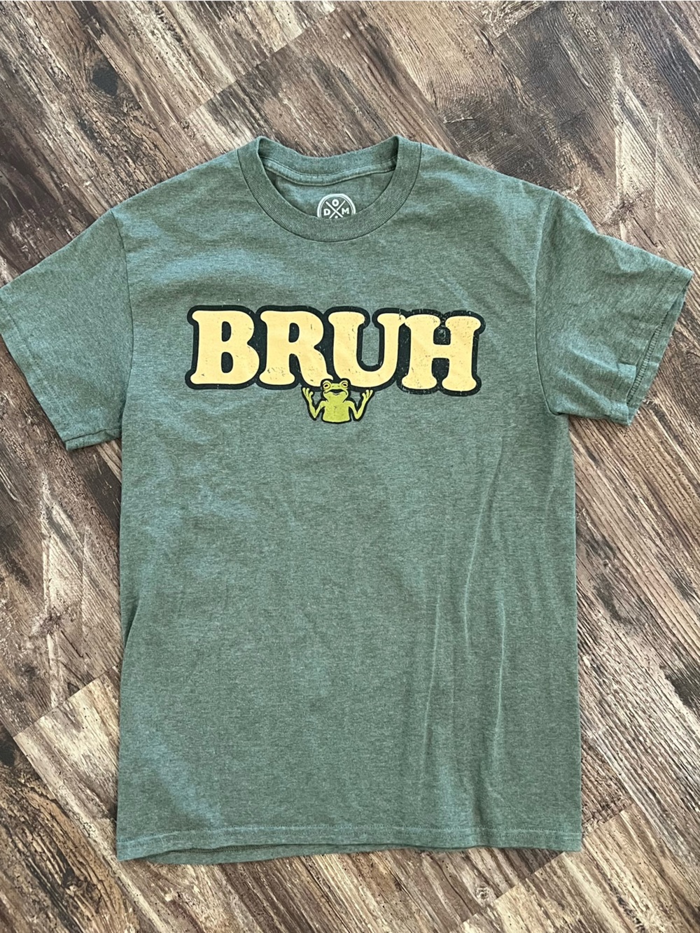 BRUH Green T-Shirt Small